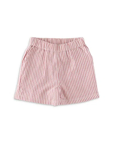 Pehr Girls' Seersucker Shorts - Baby, Little Kid In Pink