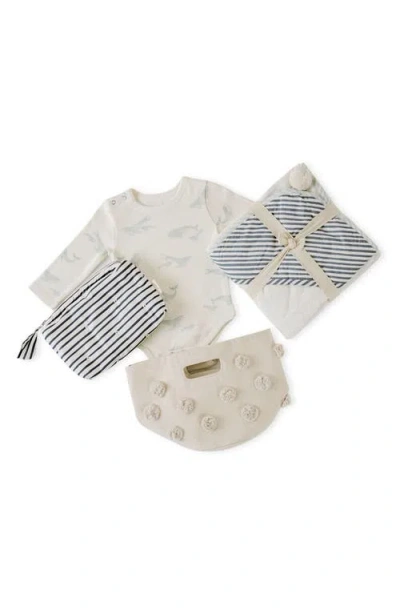 Pehr Kids'  Hello Baby 4-piece Gift Set In For Them