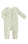 Pehr Babies'  Henley Organic Cotton Romper In I Spy