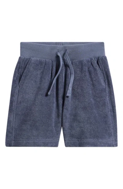 Pehr Babies'  Kids' Classic Organic Cotton Terry Shorts In Blue