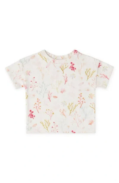 Pehr Babies'  Kids' Dropped Shoulder Organic Cotton T-shirt In White