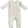 Pehr Kids'  Magical Forest Organic Cotton Romper In Gray