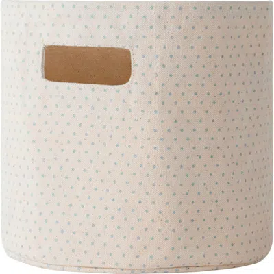 Pehr Mini Cotton Canvas Basket In Neutral