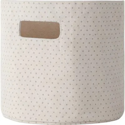 Pehr Mini Cotton Canvas Basket In Neutral