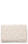 Pehr On The Go Coated Organic Cotton Changing Pad In Petal