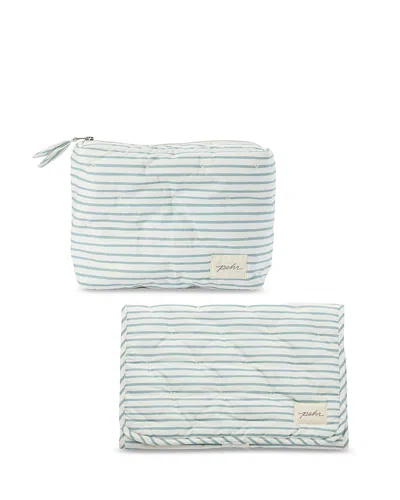 Pehr On The Go Travel Pouch & Portable Changing Pad Set In Pink