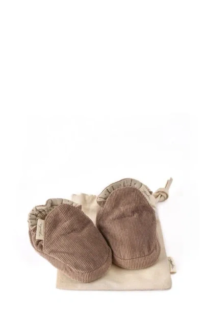 Pehr Organic Cotton Corduroy Bootie In Portobello