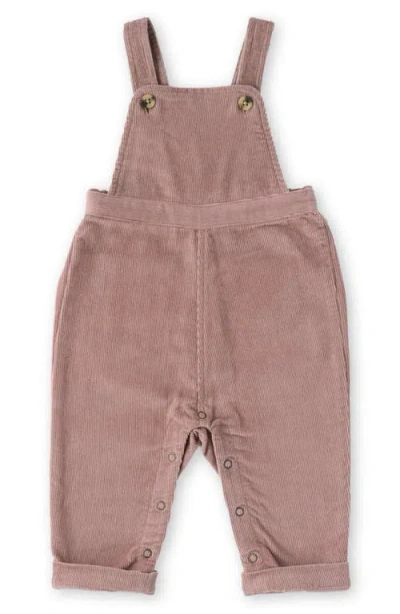 Pehr Babies'  Organic Cotton Corduroy Overalls In Purple