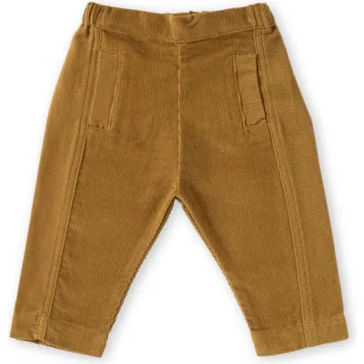 Pehr Babies'  Organic Cotton Corduroy Pants In Yellow