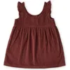 Pehr Babies'  Organic Cotton Corduroy Pinafore Dress In Mulberry