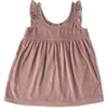 Pehr Organic Cotton Corduroy Pinafore Dress In Thistle