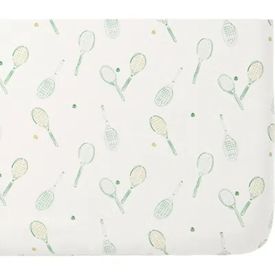 Pehr Organic Cotton Crib Sheet In White