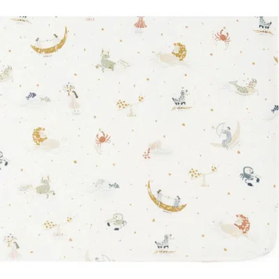 Pehr Organic Cotton Crib Sheet In White