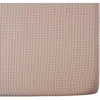 Pehr Gingham Organic Cotton Crib Sheet In Thistle