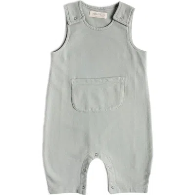 Pehr Babies'  Organic Cotton French Terry Overalls In Gray