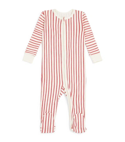 Pehr Organic Cotton Striped All-in-one (0-12 Months) In Multi