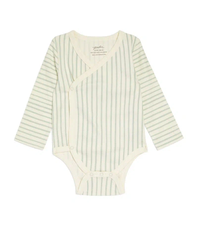 Pehr Organic Cotton Striped Bodysuit (0-18 Months) In Multi