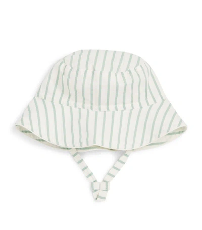 Pehr Organic Cotton Striped Bucket Hat (12-24 Months) In Multi