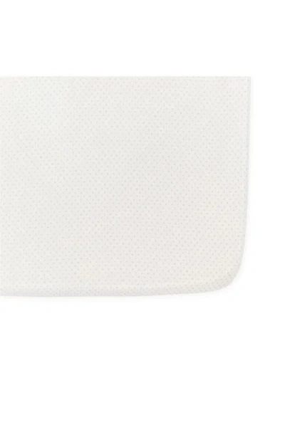 Pehr Pin Dot Organic Cotton Crib Sheet In White