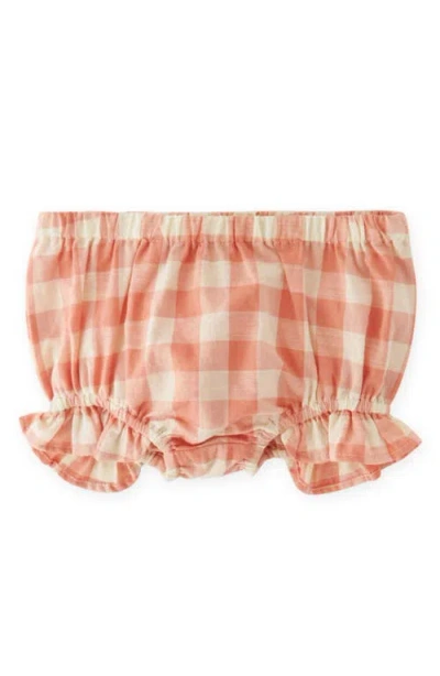 Pehr Babies'  Ruffle Organic Cotton Bloomers In Multi
