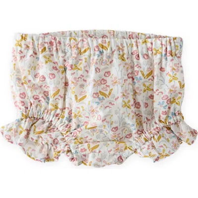 Pehr Babies'  Ruffle Organic Cotton Bloomers In White