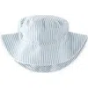 Pehr Babies'  Seersucker Bucket Hat In Blue