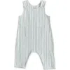 Pehr Stripe Organic Cotton Overall In Blue