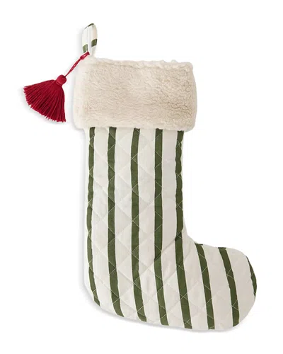 Pehr Striped Holiday Stocking In Multi