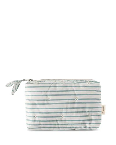 Pehr Kids' Striped On The Go Mini Pouch In Pattern