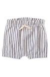 Pehr Babies'  Stripes Away Bubble Shorts In White