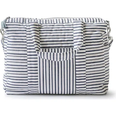 Pehr Kids'  Stripes Away Diaper Bag In Multi