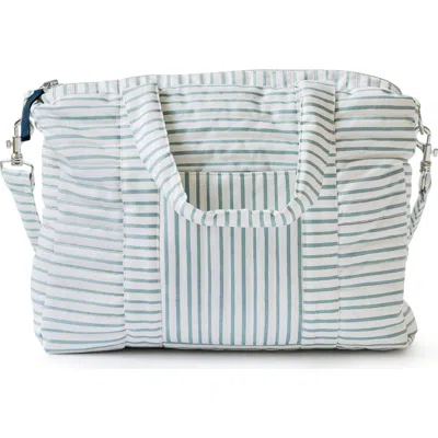 Pehr Kids'  Stripes Away Diaper Bag In Pattern