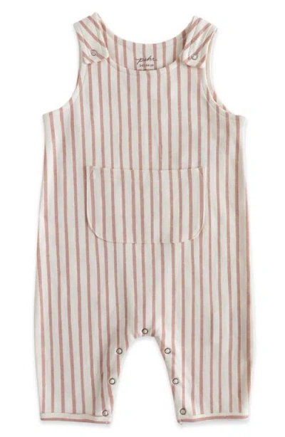 Pehr Babies'  Stripes Away Organic Cotton Overalls