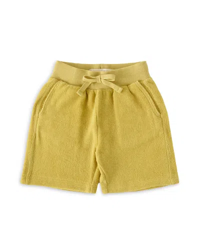 Pehr Kids' Unisex Classic Terry Board Shorts - Toddler In Gold