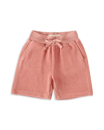 Pehr Kids' Unisex Classic Terry Board Shorts - Toddler In Pink