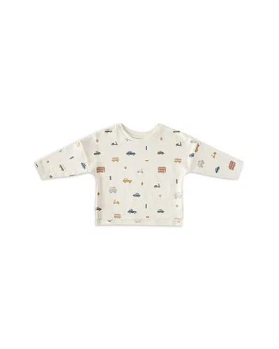 Pehr Unisex Dropped Shoulder Long Sleeved Top - Toddler In Neutral