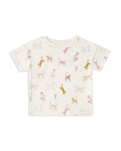 Pehr Unisex Dropped Shoulder Tee - Baby, Little Kid In Neutral