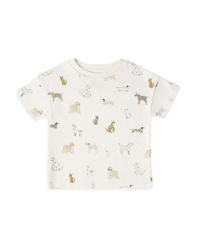 Pehr Unisex Dropped Shoulder Tee - Baby, Little Kid In Neutral