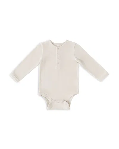 Pehr Unisex Essentials One Piece Bodysuit - Baby In White