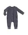 Pehr Unisex Essentials Pocket Long Sleeve Coverall - Baby In Blue