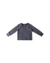 Pehr Unisex Essentials Pocket Long Sleeve Top - Baby In Blue