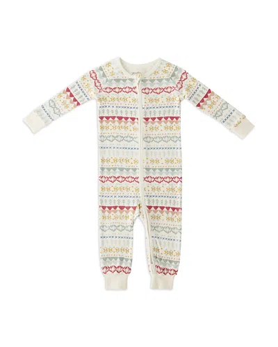 Pehr Unisex Fair Isle Ribbed Footless Sleeper - Baby In Multi