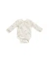 Pehr Unisex Field Of Dreams Cotton Printed Long Sleeve Kimono Bodysuit - Baby In Field Of Dreams