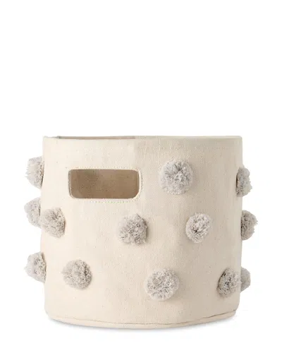Pehr Unisex Pom Pom Basket In Neutral