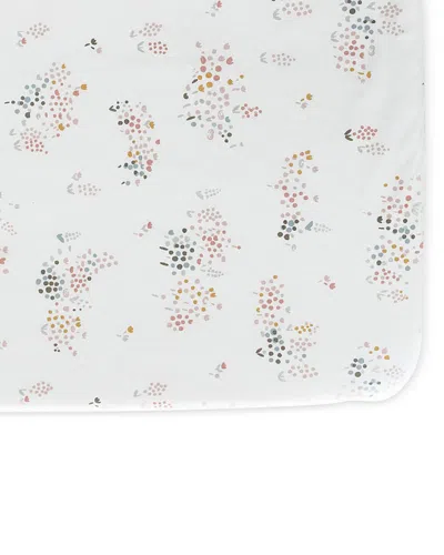 Pehr Unisex Printed Crib Sheet In White