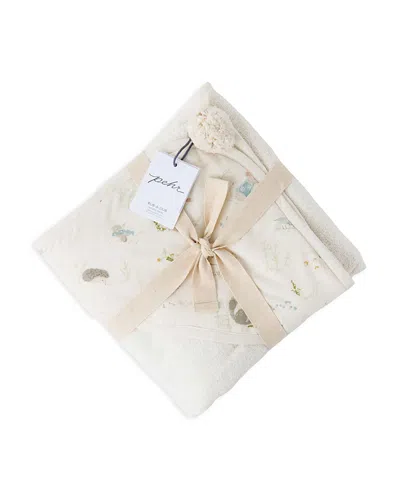 Pehr Unisex Printed Hooded Towel - Baby In Neutral