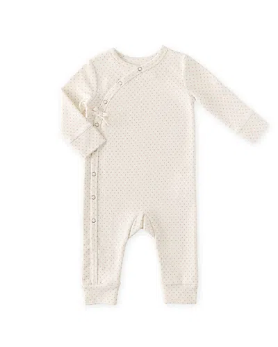 Pehr Unisex Printed Kimono Romper - Baby In Neutral