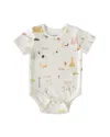 Pehr Unisex Short Sleeve Bodysuit - Baby In Explore The World