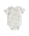Pehr Unisex Follow Me Short Sleeve Bodysuit - Baby In Whale