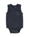 Pehr Unisex Sleeveless Bodysuit - Baby In Ink Blue